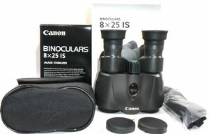 CANON　キャノン　８X２５ IS Image Stabilizer 双眼鏡　ケース　元箱　説明書