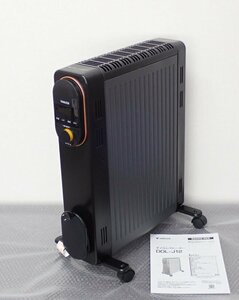 ●MT●美品/2022年製　オイルレスヒーター 1200W ～8畳 D.OL-J1.2(BK)（管理番号No-JAN3075）