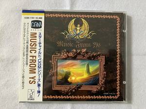 【中古CD】MUSIC FROM YS (ミュージック フロム イース)/ スターチャイルド「CGMシリーズ」第1弾！！/K30X 7701/帯付き/キングレコード