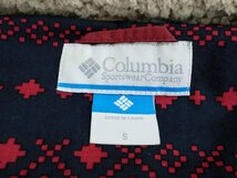 【Columbia】　コロンビア　レディース　ダウンベスト　サイズ：S　レッド×ベージュ　SY03-J25*_画像4