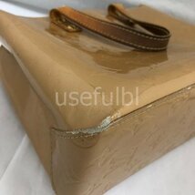 【LOUIS VUITTON】ルイ・ヴィトン　リードPM　モノグラム　エナメル　ハンドバッグ　ヴェルニレザー　SY01-HF0★_画像7