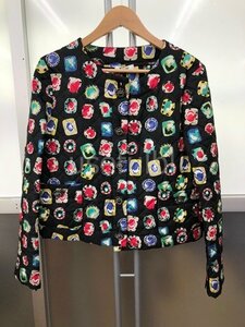 【MOSCHINO】モスキーノ　ジャケット　キルティング　レディース　イタリア製　SY01-IB0