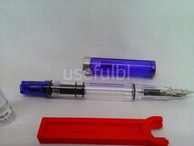 【TWSBI】　ツイスビー　万年筆　ECO 吸入仕様　文房具　筆記用具　パープル×スケルトン　SY03-T65★★_画像3