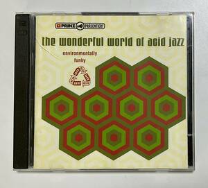 CD2枚組 アシッドジャズ　コンピレーションアルバム The Wonderful World of Acid Jazz 廃盤 90年代　洋楽　輸入盤
