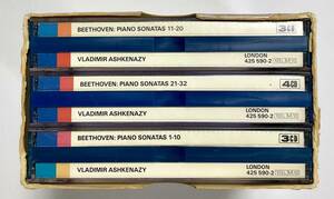 輸入盤CD9枚組ボックス　ウラディミール・アシュケナージ　ベートーヴェン　ピアノソナタ集　クラシック Vladmir Ashkenazy　