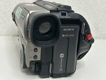 SONY ハンディカム CCD-TR290 ソニー ジャンク ビデオカメラ 付属品有り Handycam video Hi8_画像7