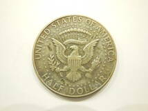 コレクション 1967年 LIBERTY HALF DOLLAR アメリカ 直径約30.6mm 量目約11.4g 外国銭 コイン 同梱可_画像2