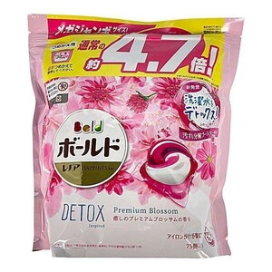 P＆G ボールド ジェルボール3D 癒しのプレミアムブロッサムの香り つめかえ用 メガジャンボ 75個