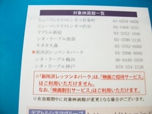 東京テアトル株主優待券２冊(1冊8枚綴り)と１冊(4枚綴り)_画像3