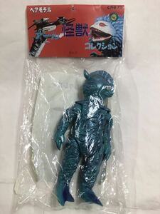 未開封品　ベアモデル ワールドホビーフェスティバル限定　水棲獣人　ピニヤ ソフビ ウルトラセブン ブルマァク マルサン やまなや