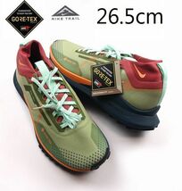 新品 26.5cm NIKE React Pegasus Trail 4 GORE-TEX スニーカー ナイキ リアクト ペガサス トレイル シューズ ゴアテックス DJ7926-300_画像1