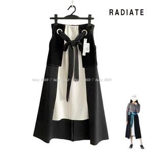 【送料無料】新品■スコットクラブ RADIATE ラディエイト■定価14000円　配色切替...♪ボンディングハトメ☆Aラインスカート