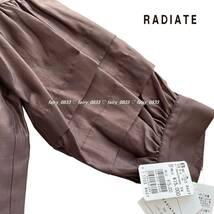 【送料無料】 新品■スコットクラブ RADIATE ラディエイト■定価15000円　フェミニンなヨーク刺繍...♪スリーブコンシャストップス_画像4