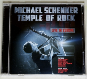 ☆ マイケル・シェンカー MICHAEL SCHENKER テンプル・オブ・ロック ライヴ・イン・ヨーロッパ LIVE IN EUROPE 初回盤 日本盤 新品同様 ☆