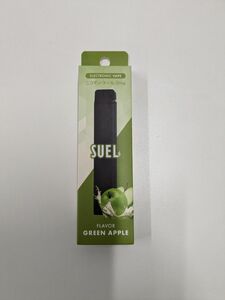 電子VAPE SUEL グリーンアップル ニコチン0 タール0 使い捨て 電子タバコ