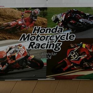非売品　HONDA ホンダ　モータースポーツカレンダー2024年　大　難あり