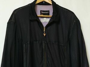 レア! 60s TOWNCRAFT Penneys ビンテージ ジャケット 黒 ブラック×ピンク クロピン XL -LONG/ ロカビリー 50s タウンクラフト ペニーズ ☆