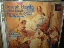B・ヴァイル&ターフェルムジーク ハイドン 宗教音楽集(「聖なるかなのミサ曲」他) 輸入盤_画像1