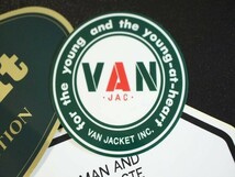 ★送料無料!! VAN JAC ヴァンヂャケット VANコレクターコレクションステッカー IVYグリーン系タイプ三枚セット★_画像2