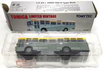 BC10 トミカ LV-23e 日野 RB10型 富士急行バス グリーン×イエロー リミテッド ヴィンテージ 1/64 本体車両：比較的良好 箱：劣化あり_画像8