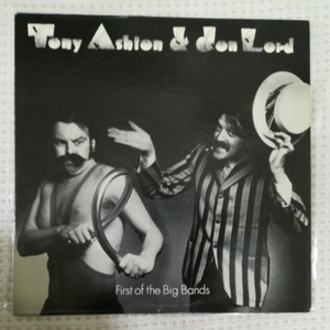 Tony Ashton & Jon Lord　First of the big bands ジョンロード　レコードLP中古