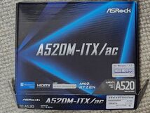 ASRock A520M-ITX/ac AMD AM4 マザーボード_画像3