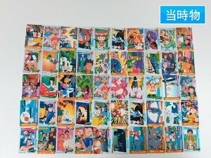 sA073q [当時物] バンダイ カードダス ポケットモンスター アニメコレクション ノーマルカードまとめ 計50枚