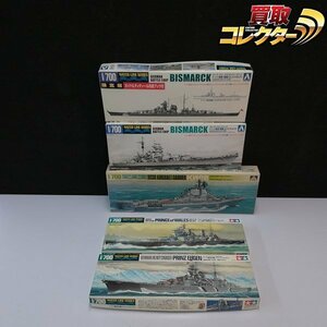 mT299c [未組立] タミヤ 1/700 ドイツ海軍 重巡洋艦 プリンツ・オイゲン アオシマ 戦艦 ビスマルク 限定版 他 | プラモデル F