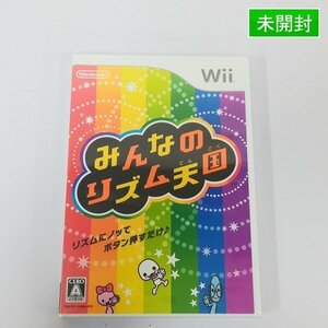 gQ411x [未開封] ニンテンドー Wii ソフト みんなのリズム天国 | ゲーム X