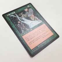 sA097o [人気] MTG 大地の知識 Earthcraft テンペスト TMP 緑 R レア 日本語版_画像3