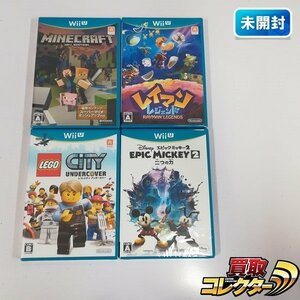 gH952a [未開封] WiiU ソフト マインクラフト レイマンレジェンド レゴシティ アンダーカバー 他計4点 | ゲーム X