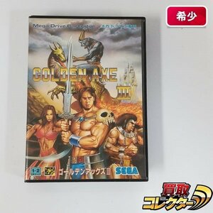 gH974a [箱説有] MD メガドライブ ソフト ゴールデンアックス III GOLDEN AXE III | ゲーム X