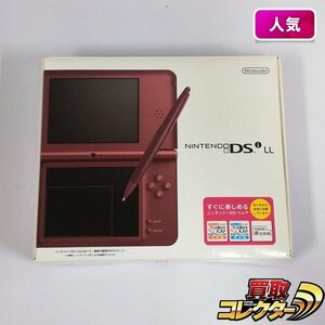 gH058a [箱説有] ニンテンドーDSi LL 本体 ダークブラウン / NINTENDO DSi LL | ゲーム X