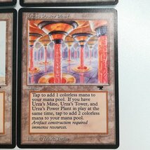 sB315o [人気] MTG ATQ ウルザの塔 Urza's Tower ウルザの鉱山 Urza's Mine ウルザの魔力炉 Urza's Power Plant 計4枚_画像6