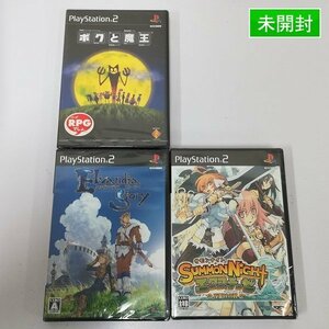 gQ514a [未開封] PS2 ソフト ボクと魔王 エルヴァンディア ストーリー サモンナイト エクステーゼ 夜明けの翼 | ゲーム S