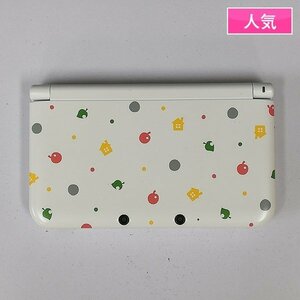 gY338a [訳あり] ニンテンドー3DS LL とびだせ どうぶつの森パック 本体のみ / NINTENDO 3DS LL | ゲーム X