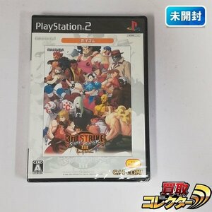 gH141x [未開封] PS2 ソフト カプコレ ストリートファイターIII サードストライク Fight for the Future | ゲーム S