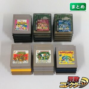 gH191a [動作未確認] GB GBC ソフト タートルズ 1 2 バブルボブル ゼルダの伝説 ふしぎの木の実 他多数 | ゲーム X