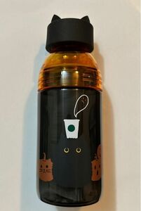 ハロウィン 2020 シリコンキャップ ＆ リッドボトルキャット 443ml starbucks スタバ　スターバックス