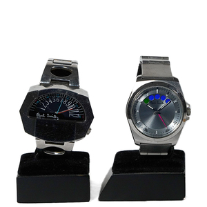 腕時計 Paul Smith ポール・スミス F335-H30750 6117-H06778Y クオーツ 2本セット 電池交換済 稼働 メンズ