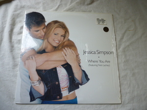 Jessica Simpson / Where You Are シュリンク付 アップリフト・トライバル VOCAL HOUSE 12 I Wanna Love You Forever Soul Solution rmx