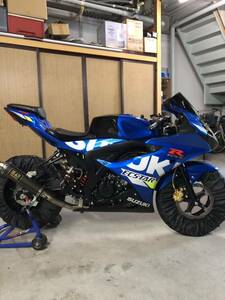 GSX-R125 レーサー　サーキット　改造多数　リリカECU書き換え済み　即決特典あり！