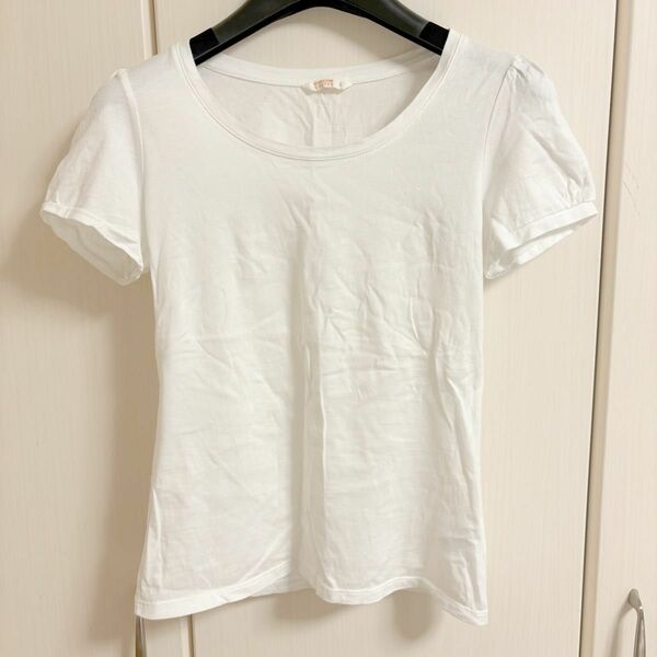 ユニクロ　EXTRA FINE COTTON Tシャツ　半袖　ホワイト
