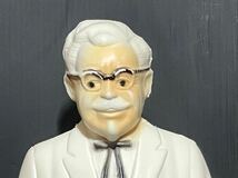 【KFC】Colonel Sanders Coin Bank Doll カーネルサンダース コインバンクフィギュア 貯金箱 カナダ製 ヴィンテージ vintage 約32cm_画像6