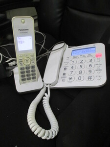 Panasonicコードレス電話機 子機1台 VE-GD24DLＥ3 （ホワイト）】電話機　親機＋子機　　（Ｚ17）