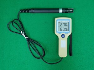 skSATO　デジタル温湿度計　SK-110TRHⅡ　TYPE1（標準タイプ）　Digital thermohygrometer　佐藤計量器製作所