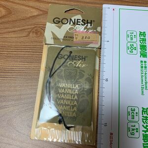 ガーネッシュ　gonesh バニラ　エアフレッシュナー　芳香剤