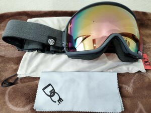 DICE ゴーグル BANK Polarized mirror 偏光 ダイス バンク 換気 グラトリ パウダー ラントリ カービング ELECTRIC OAKLEY SMITH DICE SWANS