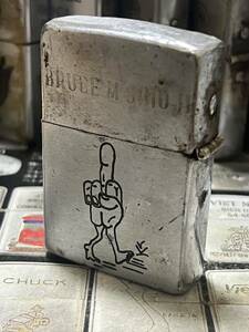 1969 year made Vietnam Zippo -[fa bear n]NUI that time thing Vintage military Vintage 