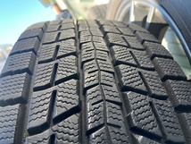 ★中古　スタッドレスタイヤ　ホイール　セット　スバル系　225/60R17　PCD100　8部山　フォレスタ―　アウトバック　レガシィ　レガシー_画像8